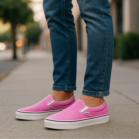 Vans Shoes - Vans Slip On Light Purple Colorway Women Size 10 Men Size 8.5